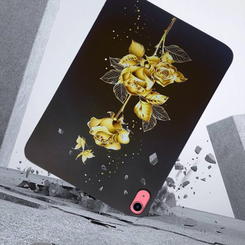 Skal För iPad (2025) Gyllene Ros