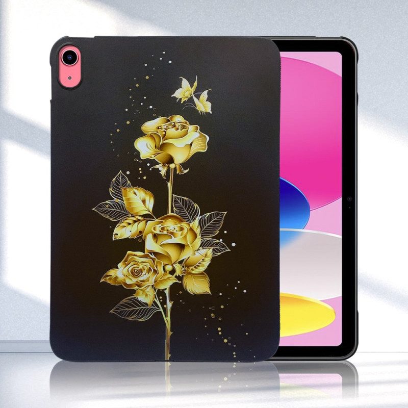 Skal För iPad (2025) Gyllene Ros