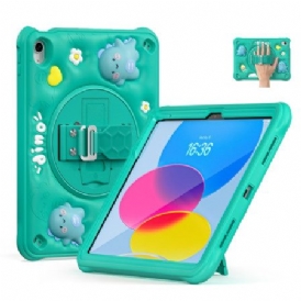 Skal För iPad (2025) Handtag Och Stativ För Barndinosaurier