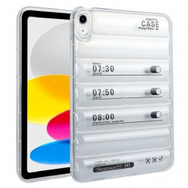 Skal För iPad (2025) Mönster Med Vadderad Jacka