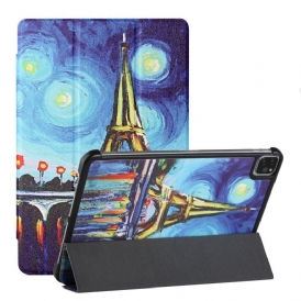 Skal För iPad Air (2022) (2020) / Pro 11" Eiffeltornets Målning