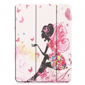 Skal För iPad Air (2022) (2020) / Pro 11" Floral Fairy Faux Läder