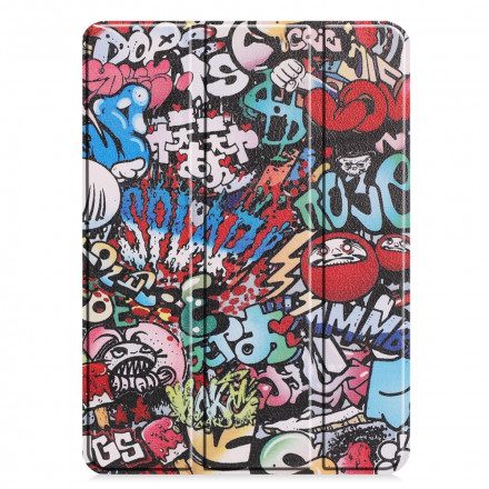 Skal För iPad Air (2022) (2020) / Pro 11" Graffiti Pennhållare