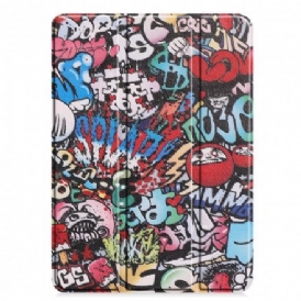 Skal För iPad Air (2022) (2020) / Pro 11" Graffiti Pennhållare