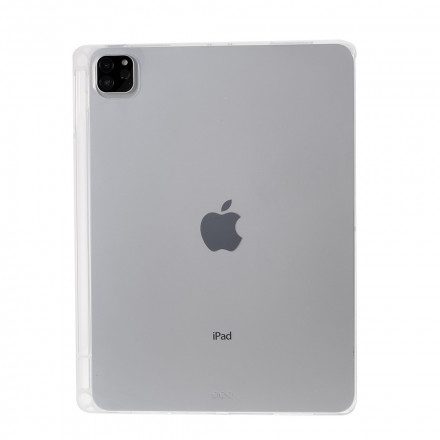 Skal För iPad Air (2022) (2020) / Pro 11" Penhållare I Klar Silikon