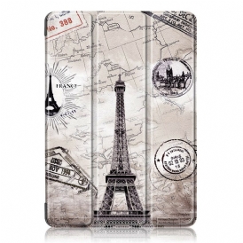 Skal För iPad Air (2022) Retro Eiffeltorn