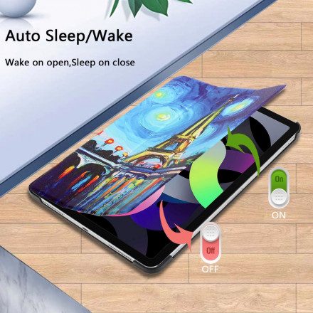 Skal För iPad Mini 6 (2021) Eiffeltornets Målning