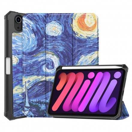 Skal För iPad Mini 6 (2021) Starry Night Pennhållare