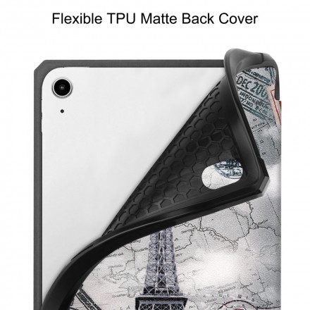Skal För iPad Mini 6 (2021) Stylushållare För Eiffeltornet