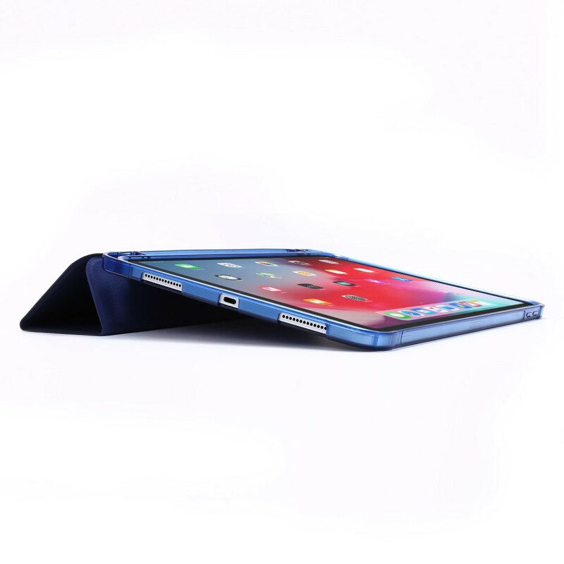 Skal För iPad Pro 12.9" (2021) (2020) (2018) Blyertshållare I Konstläder