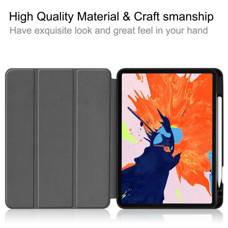 Skal För iPad Pro 12.9" (2021) (2020) (2018) Denimstruktur