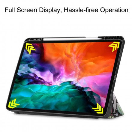 Skal För iPad Pro 12.9" (2021) (2020) (2018) Graffiti Pennhållare