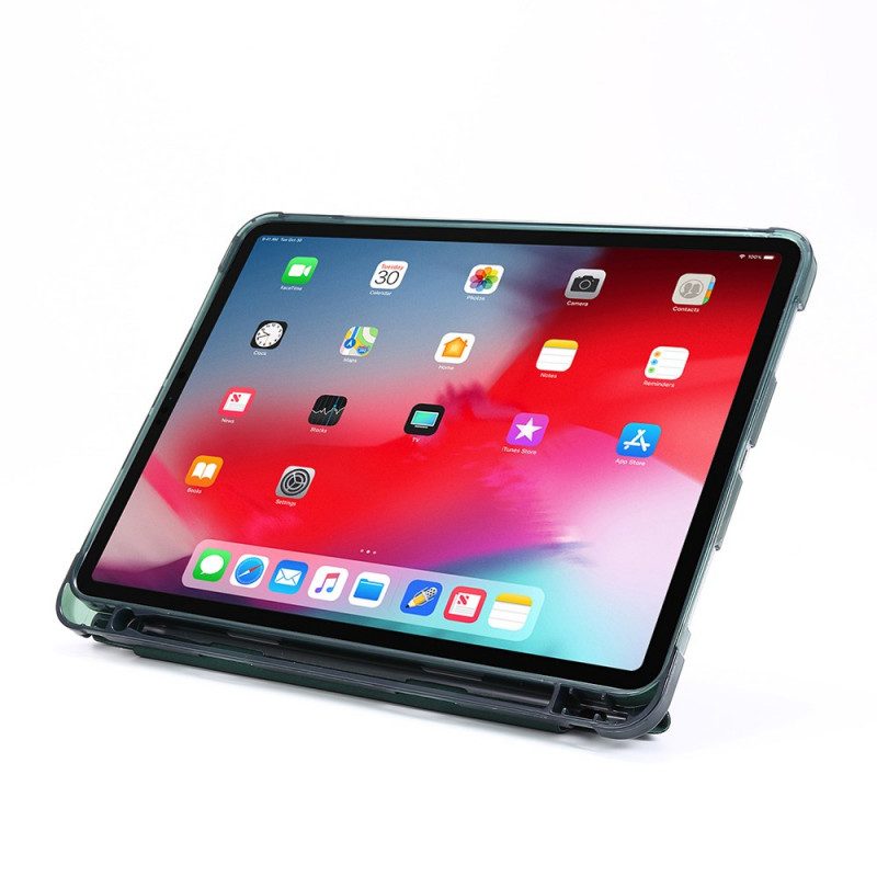 Skal För iPad Pro 12.9" (2021) (2020) (2018) Lädereffekt Vikskydd