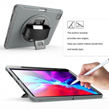 Skal För iPad Pro 12.9" (2021) (2020) (2018) Stödrem Och Pennhållare
