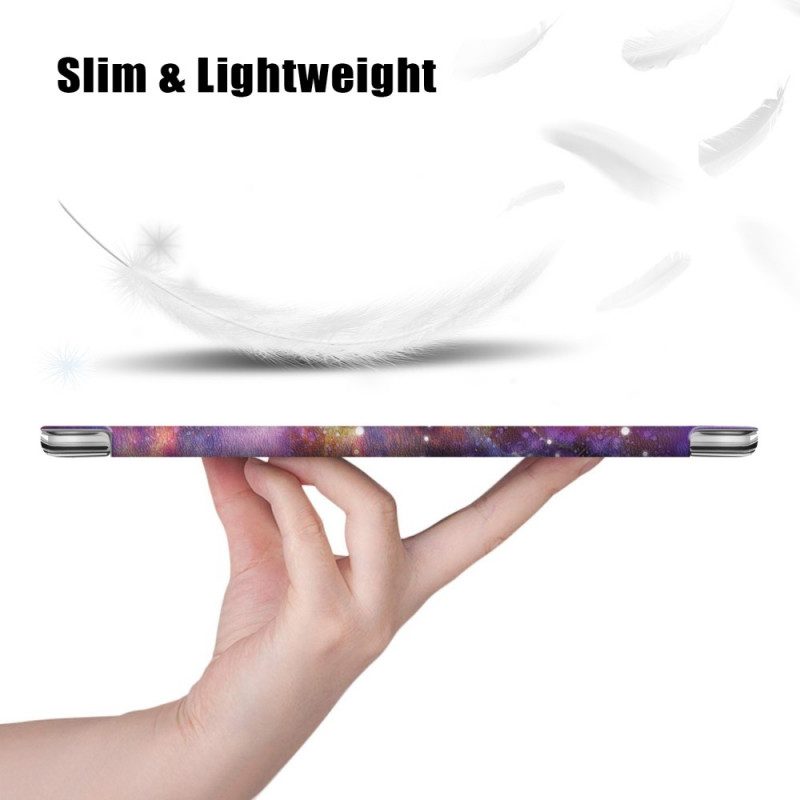 Skal För iPad Pro 12.9" (2021) (2020) (2018) Transparent Back Universe