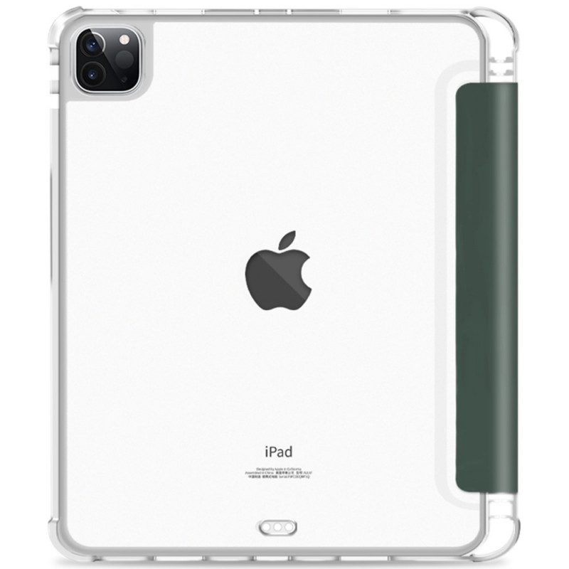 Skal För iPad Pro 12.9" (2021) (2020) (2018) Transparent Pennhållare Baktill