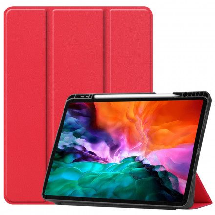 Skal För iPad Pro 12.9" (2021) (2020) (2018) Trifold Classic Stylus Hållare