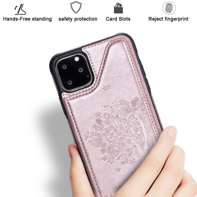 Skal För iPhone 11 Cat Print Multifunktionell