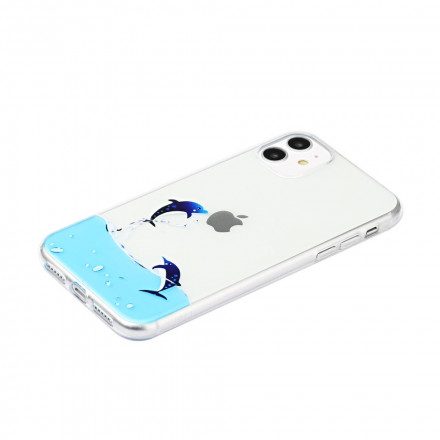 Skal För iPhone 11 Delfinspel