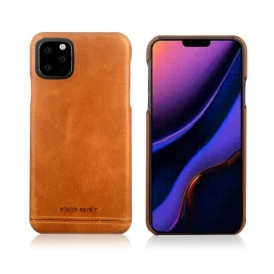 Skal För iPhone 11 Pro Äkta Pierre Cardin-läder