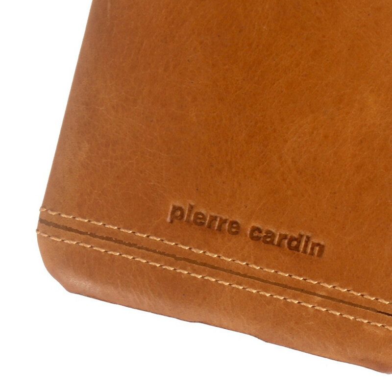 Skal För iPhone 11 Pro Äkta Pierre Cardin-läder