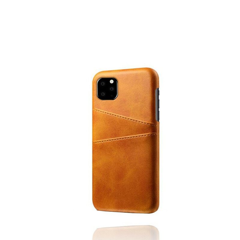 Skal För iPhone 11 Pro Dubbel Korthållare