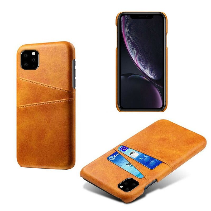 Skal För iPhone 11 Pro Dubbel Korthållare