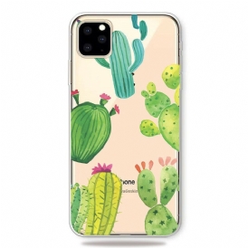 Skal För iPhone 11 Pro Kaktus Akvarell