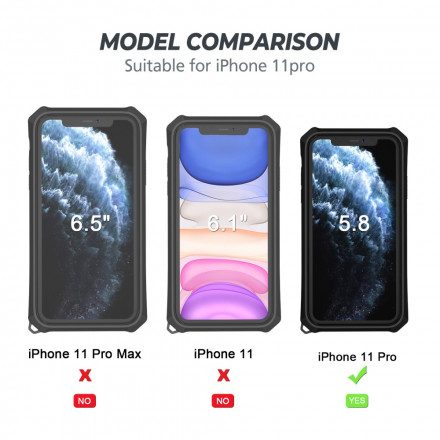 Skal För iPhone 11 Pro Lagtagbart Ringstöd