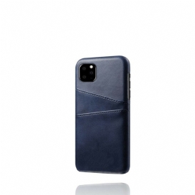 Skal För iPhone 11 Pro Max Dubbel Korthållare