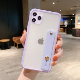 Skal För iPhone 11 Pro Max Hybrid Med Stödrem