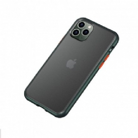 Skal För iPhone 11 Pro Max Hybridfärgade Knappar