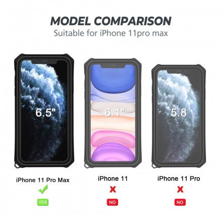 Skal För iPhone 11 Pro Max Lagtagbart Ringstöd