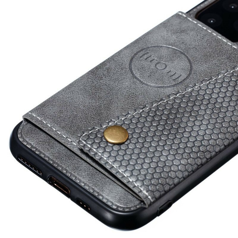 Skal För iPhone 11 Pro Max Plånboksfodral Snap-plånbok