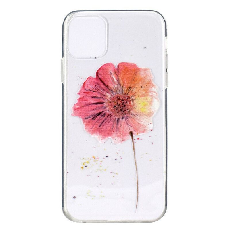 Skal För iPhone 11 Pro Max Sömlöst Blommönster I Akvarell