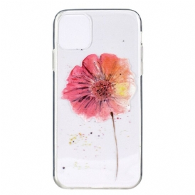 Skal För iPhone 11 Pro Max Sömlöst Blommönster I Akvarell