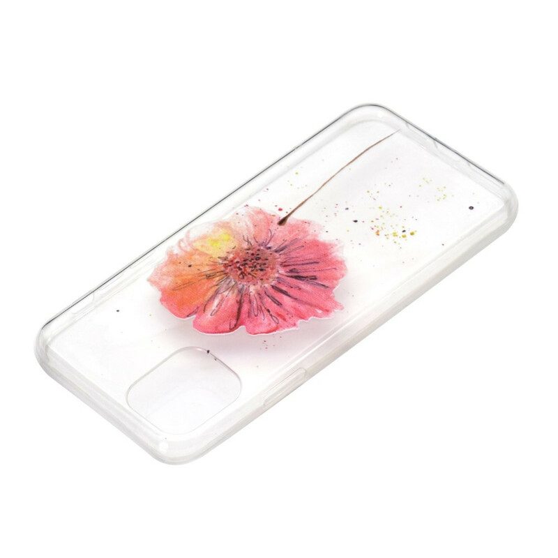 Skal För iPhone 11 Pro Max Sömlöst Blommönster I Akvarell