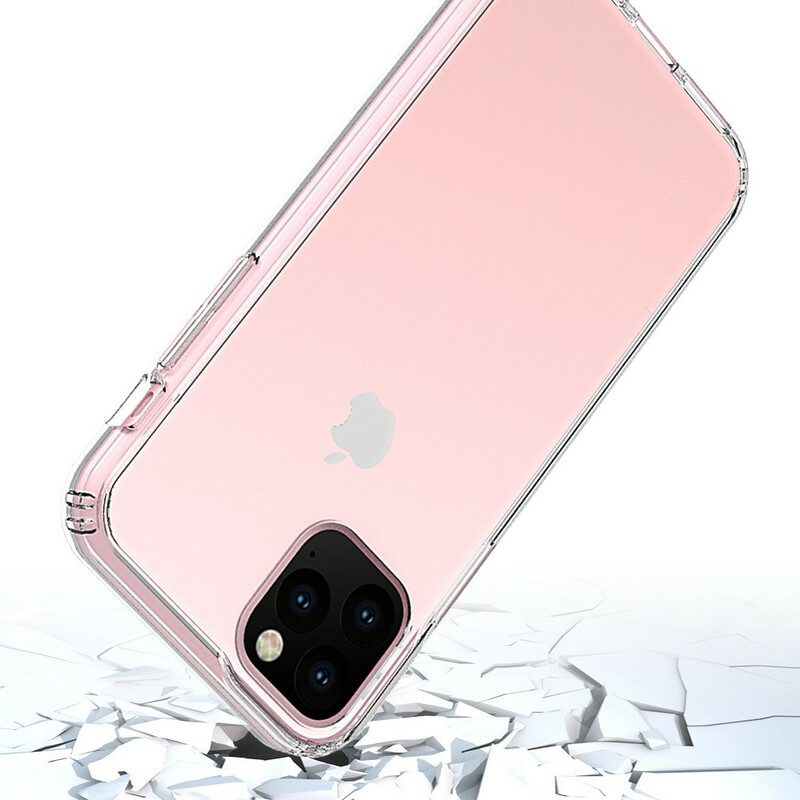 Skal För iPhone 11 Pro Max Transparent Hybriddesign