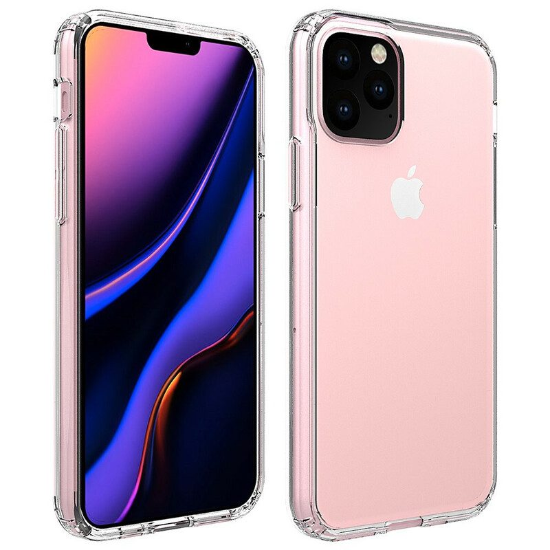 Skal För iPhone 11 Pro Max Transparent Hybriddesign