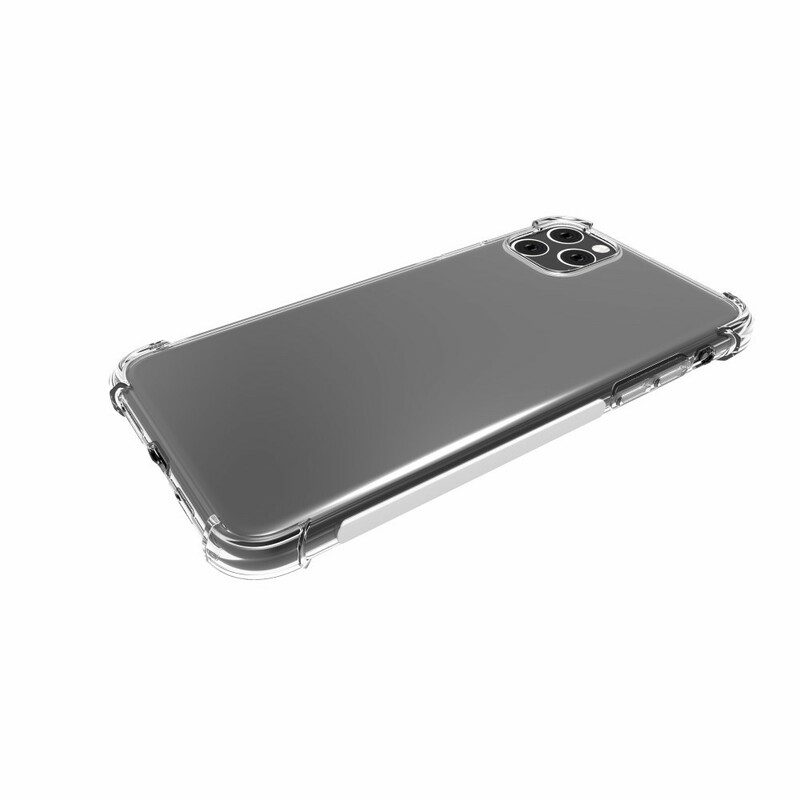 Skal För iPhone 11 Pro Max Transparenta Förstärkta Hörn