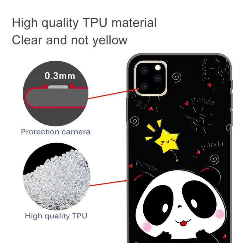 Skal För iPhone 11 Pro Panda Star