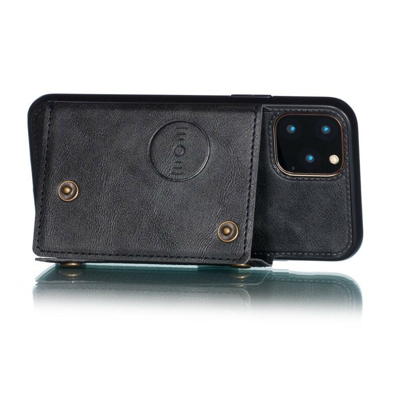 Skal För iPhone 11 Pro Plånboksfodral Snap-plånbok
