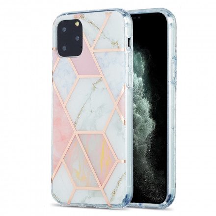 Skal För iPhone 11 Pro Plinkande Geometrisk Marmor