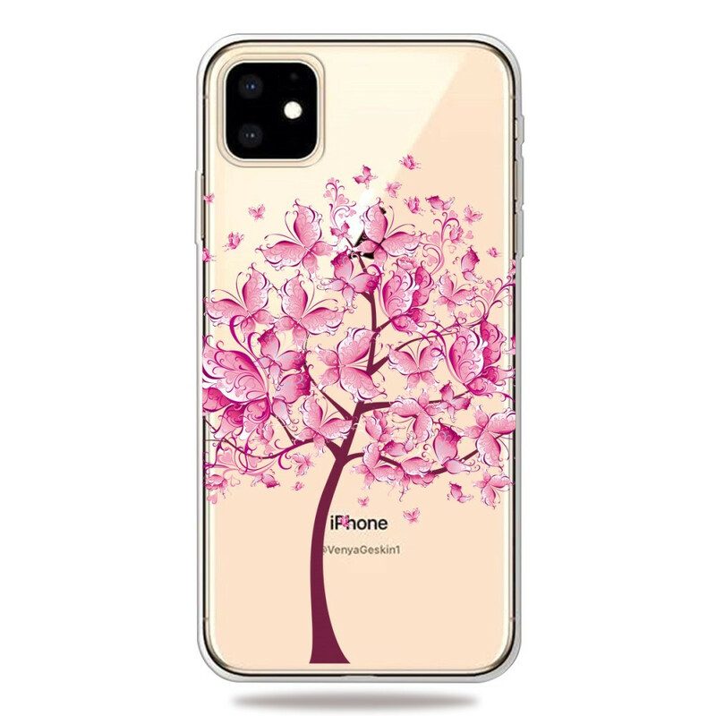 Skal För iPhone 11 Rosa Trädtopp