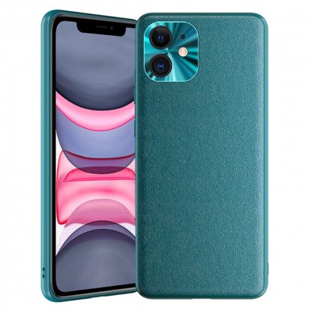 Skal För iPhone 11 Stil Läderfärg