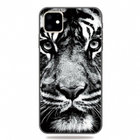 Skal För iPhone 11 Svartvit Tiger