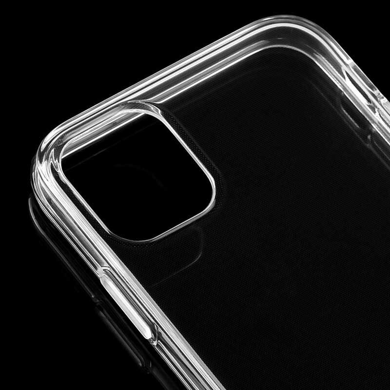 Skal För iPhone 11 Transparent 2 Stycken Leeu