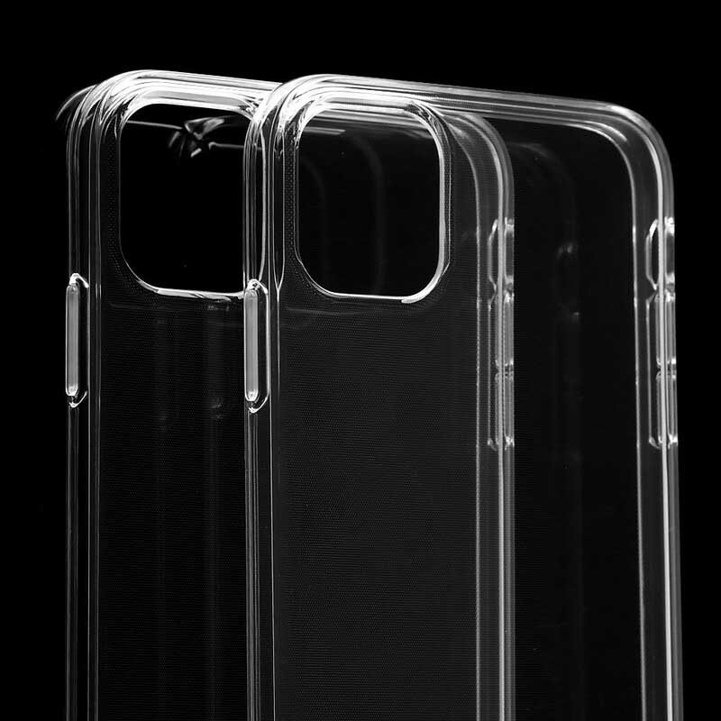 Skal För iPhone 11 Transparent 2 Stycken Leeu