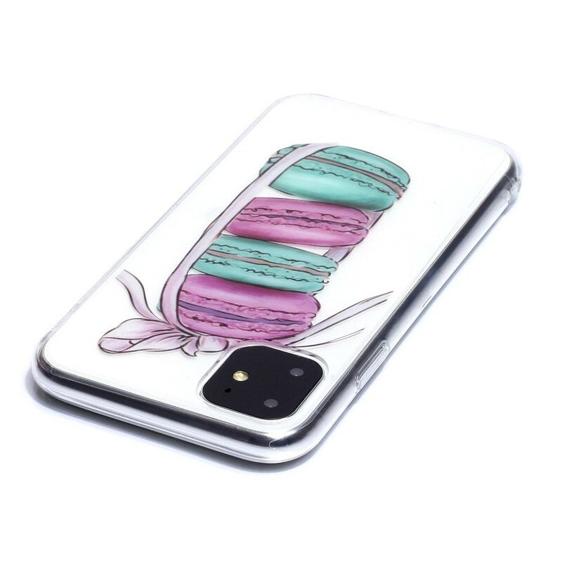 Skal För iPhone 11 Transparenta Gourmetmacarons