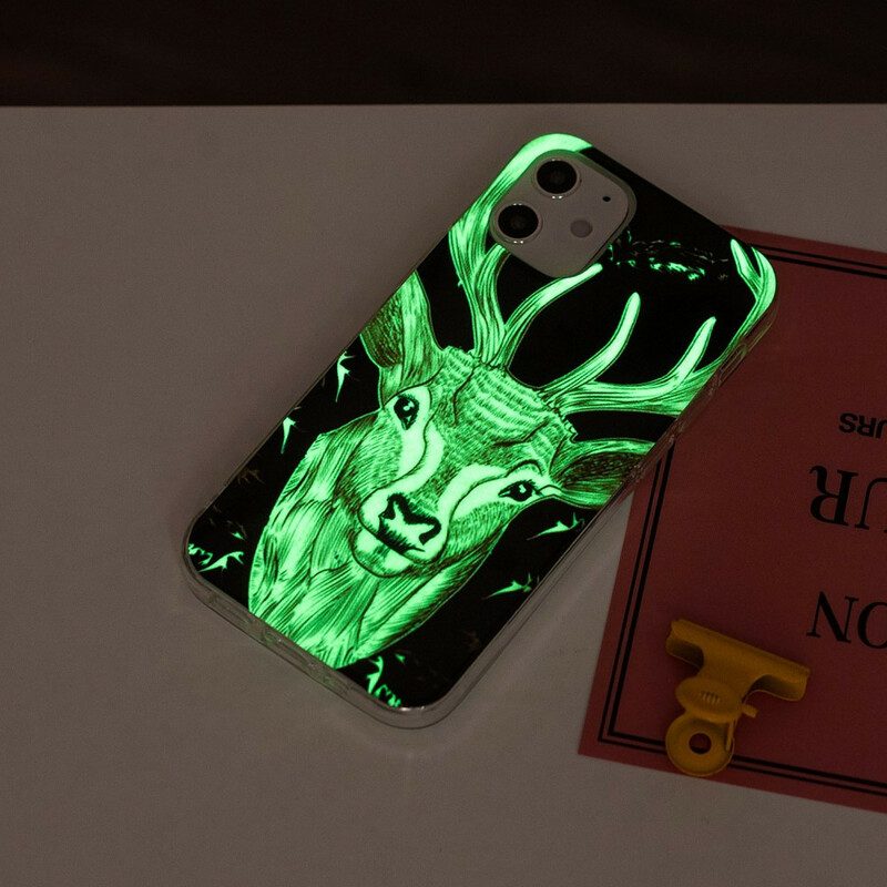 Skal För iPhone 12 Mini Fluorescerande Majestic Stag